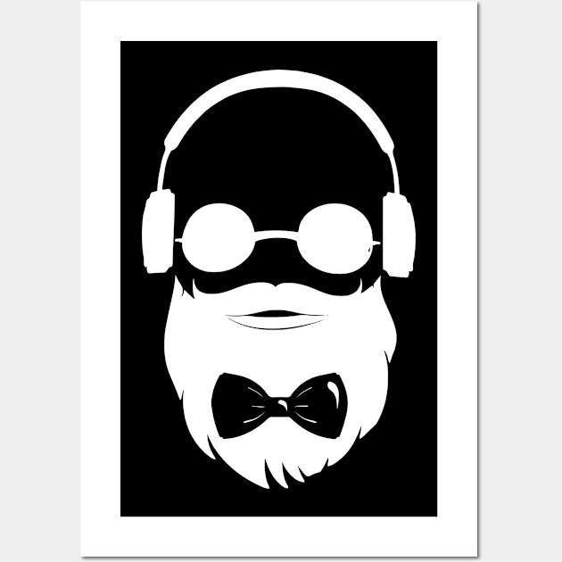 Cool Hipster Bachelor Party Rumble Groom Team Costume Wall Art by peter2art